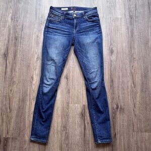 Kut from the Kloth Dark Blue MIA Toothpick Skinny Jeans - Size 4